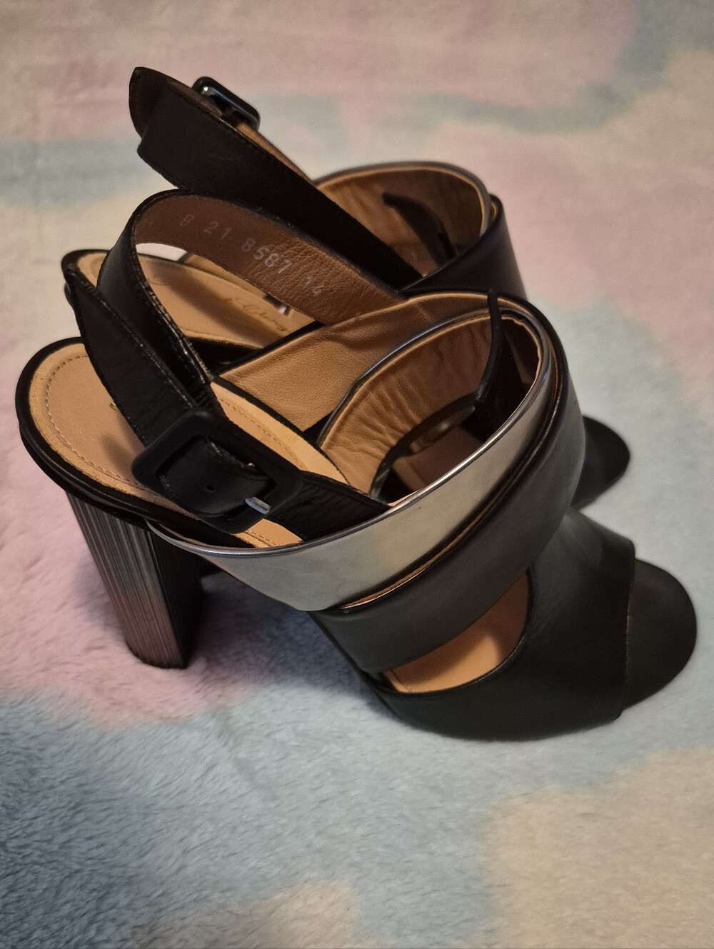 Vintage Robert Clergerie Leather High Heel Shoes - Picture 6 of 9